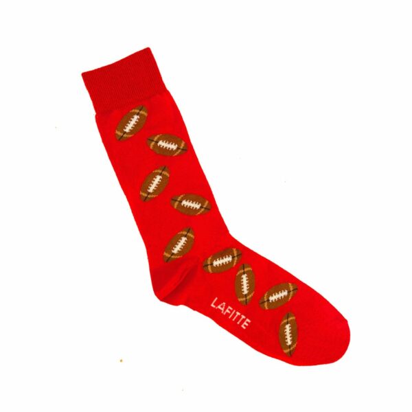 Laffite Vintage Football Socks - Red
