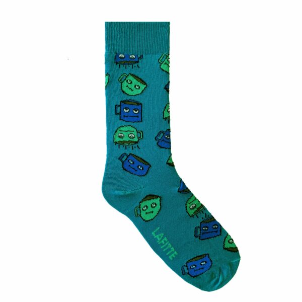 Laffite Coffee Socks - Teal